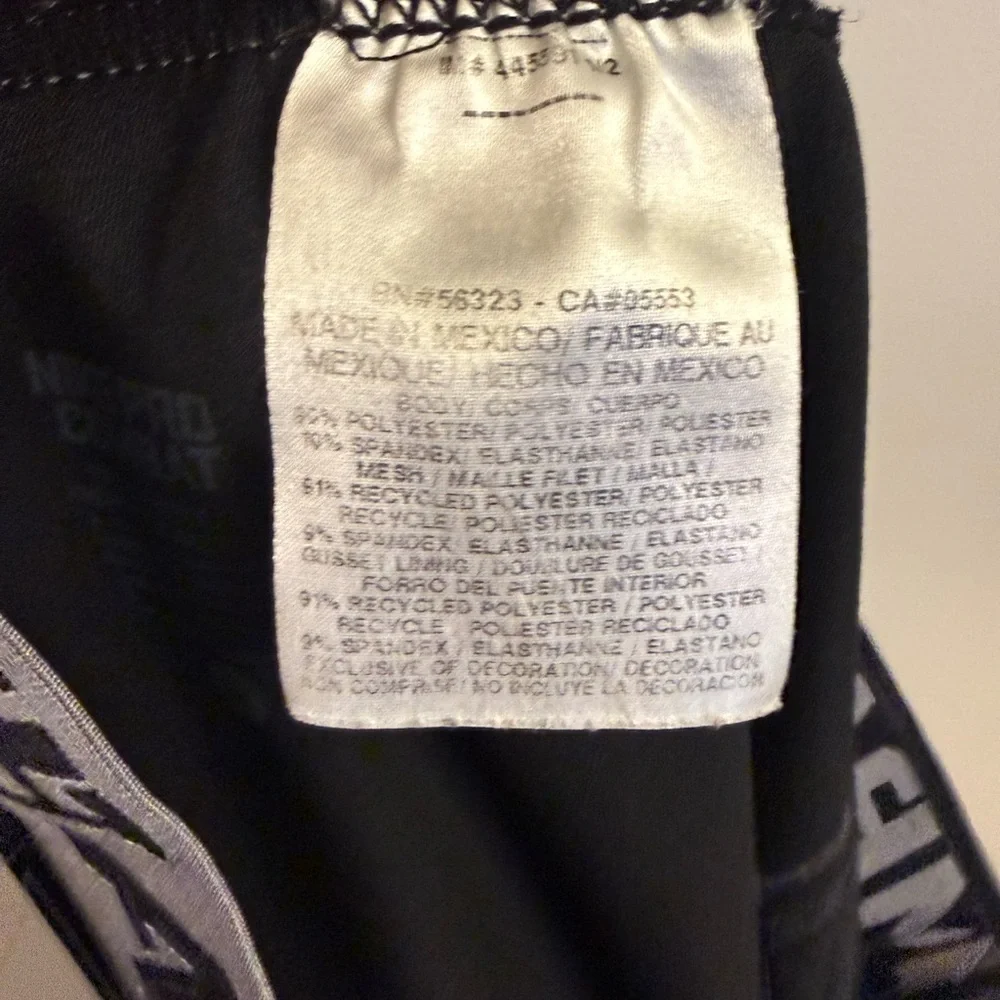 Nike Pro Combat Youth Large Compression Leggings Black Athletic Base Layer